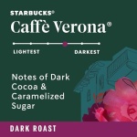 Starbucks Dark Roast Whole Bean Coffee, 510g Bag