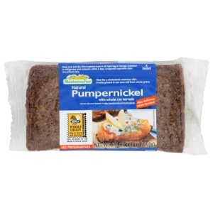 MESTEMACHER Pumpernickel Bread, Whole Rye, 500g (3 Pack)