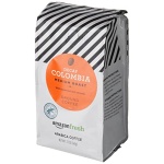 Amazon Fresh Decaf Colombia Ground Coffee, Medium Roast, 340g