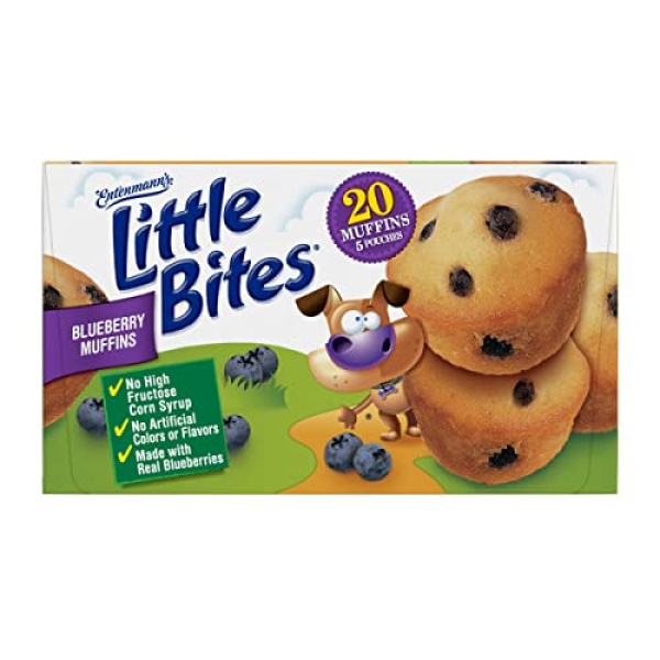Entenmann's Little Bites Blueberry Muffins 3-pack
