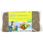 Mestemacher Three Grain Bread, 500g (Pack of 6)