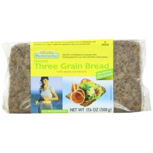 Mestemacher Three Grain Bread, 500g (Pack of 6)