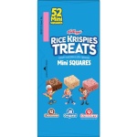 Rice Krispies Treats Mini Squares, Variety Pack, 570g (52 Bars)