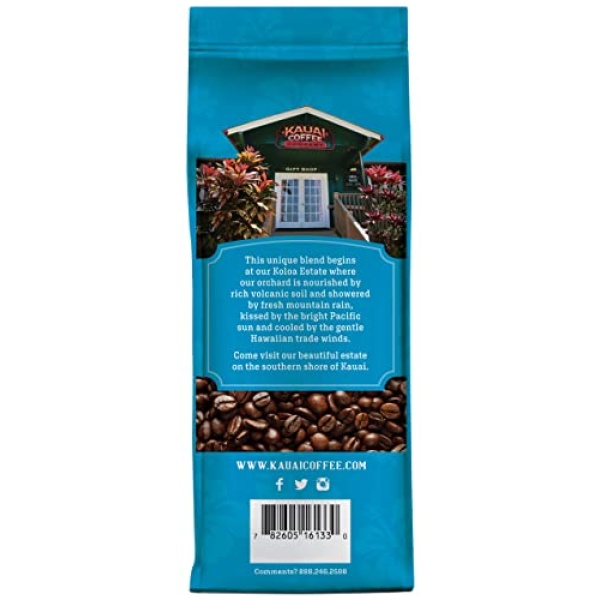 Kauai Coffee Koloa Estate Medium Roast - Whole Bean, 283g