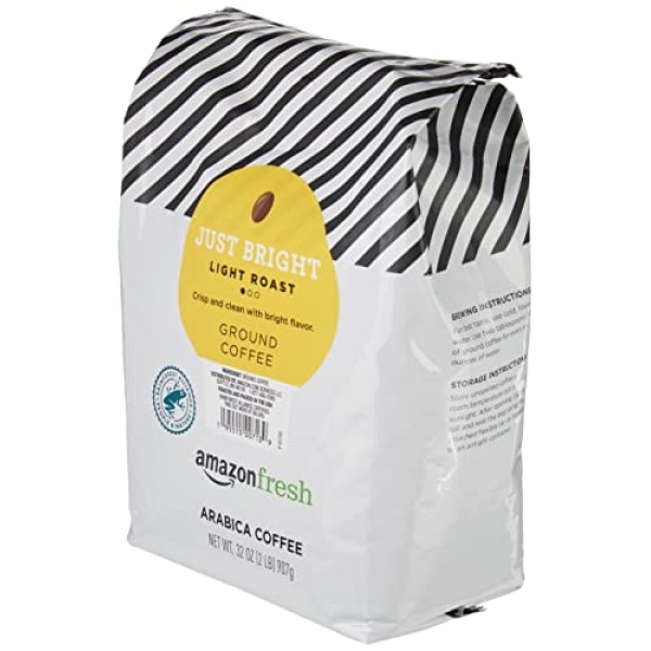 Amazon Fresh Light Roast Coffee, 907g