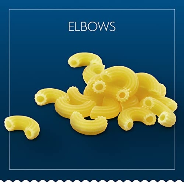 Barilla Elbows Pasta, 454g Box (Pack of 8) - Non-GMO