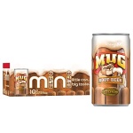Mug Root Beer Soda, 222 ml Mini Cans, 10 Pack