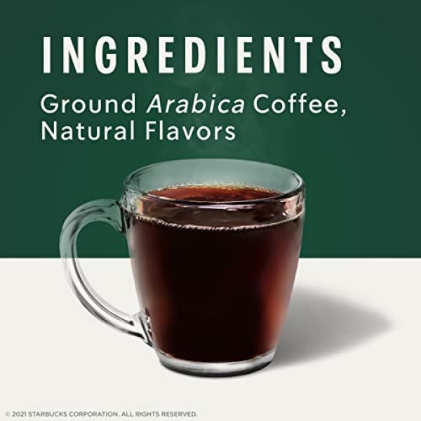 Starbucks Maple Pecan Ground Coffee, 100% Arabica, 482g