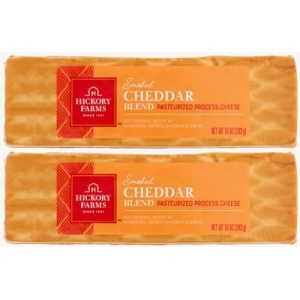 285g Hickory Farms Smoked Cheddar Blend, 2-Pack