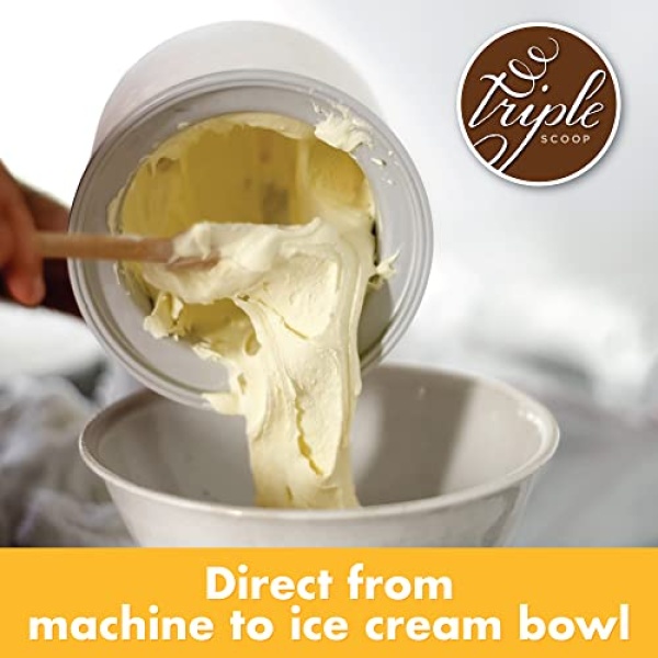 Triple Scoop Vanilla Ice Cream Mix, Non-GMO, No Artificial Colors