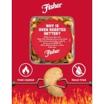 Fisher Oven Roasted Mixed Nuts with Peanuts, 680g