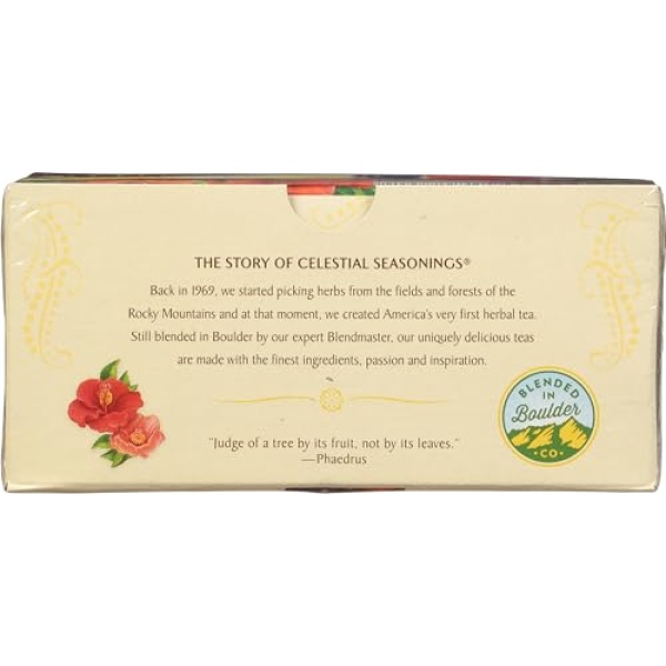 Celestial Wild Berry Zinger Herbal Tea, 20 Bags