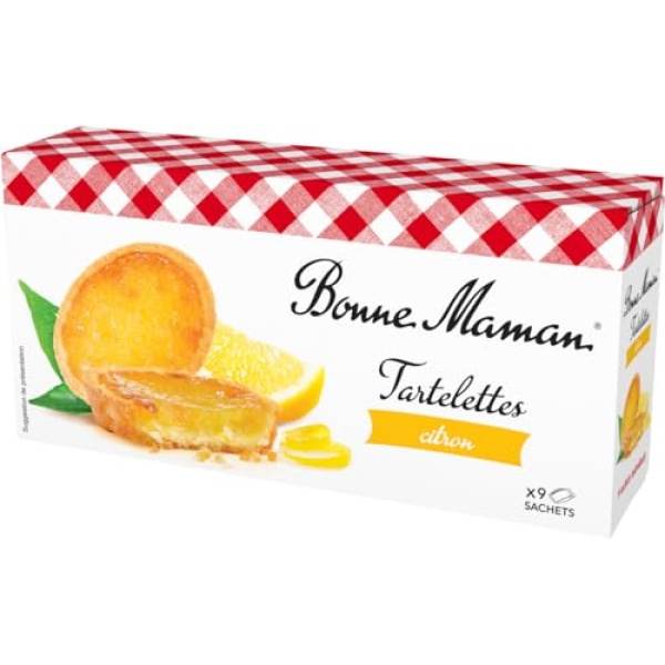 Bonne Maman Lemon Tartlets, 125g (Pack of 1)