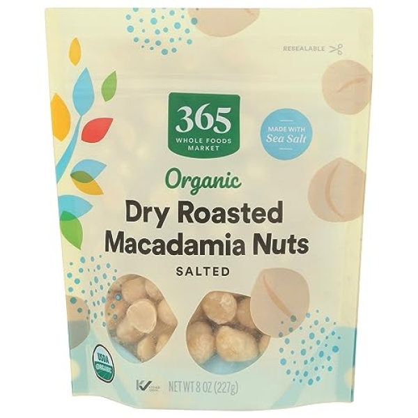 365 Organic Macadamia Nuts, 227g