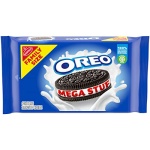 OREO Mega Stuf Chocolate Cookies, Family Size, 500g