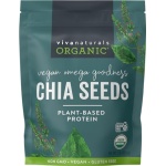 Viva Naturals Organic Chia Seeds 454g - Omega-3 & Vegan Protein