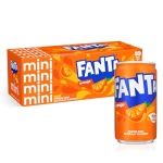 FANTA ORANGE CAN 222 ML X10