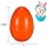 1000 Fillable Plastic Easter Eggs (6 cm) for Hunt & Party