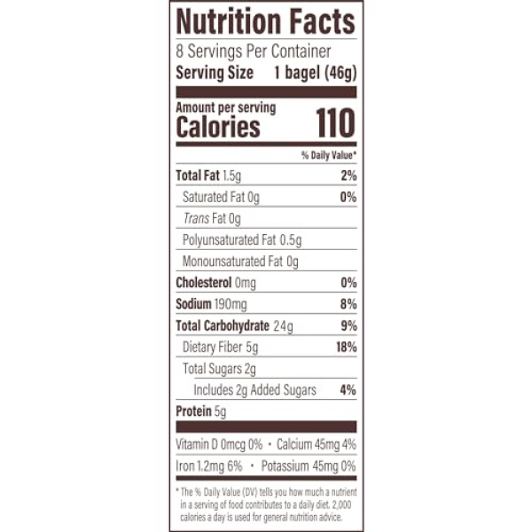 Thomas' Everything Bagel Thins, 8 count, 369 g