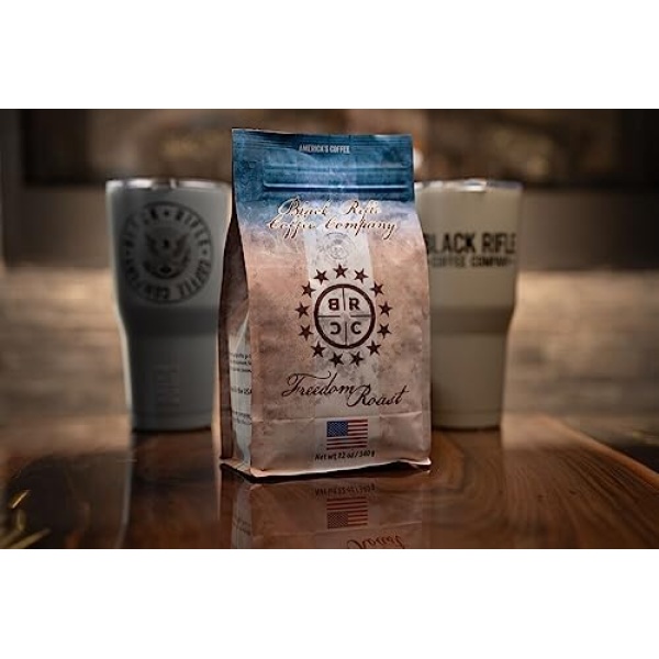 Black Rifle Coffee Freedom Roast, Medium, 340g Bag