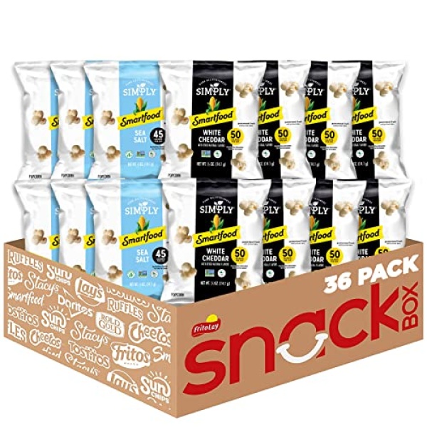 Smartfood Variety Pack, White Cheddar & Sea Salt 14g (36ct)
