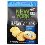 New York Style Bagel Crisps, Plain, 170g