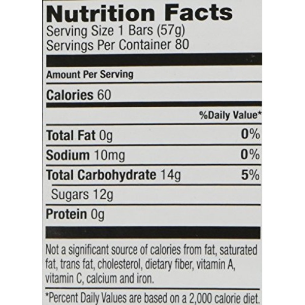 Wyler's Italian Ice Freezer Bar, 57g, 80 Count