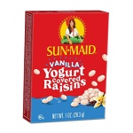 Sun-Maid Vanilla Yogurt Raisins - 6 Pack (28g each)