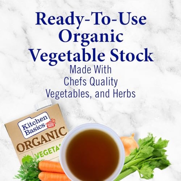 Kitchen Basics Organic Veg Stock, 946 ml