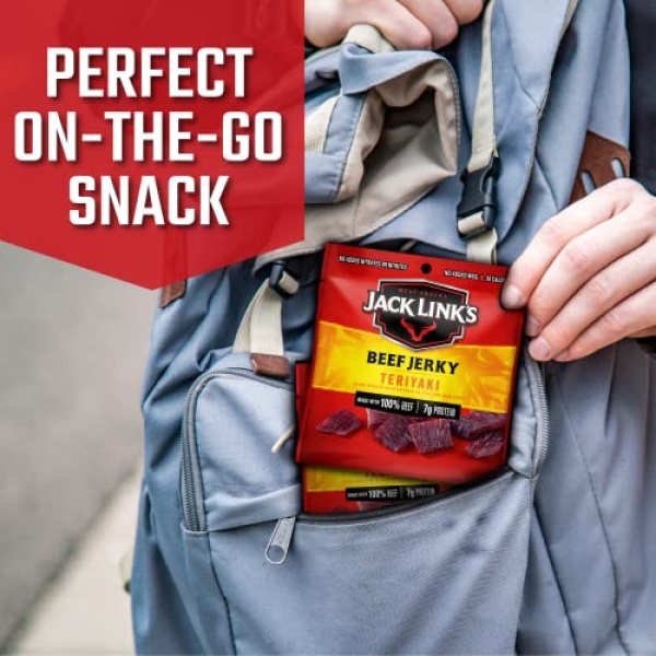 Jack Link's Teriyaki Beef Jerky Multipack - 20 x 18g