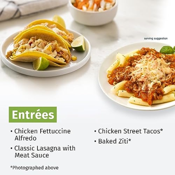 Jenny Craig 14-Count Frozen Entrée Kit Menu 1