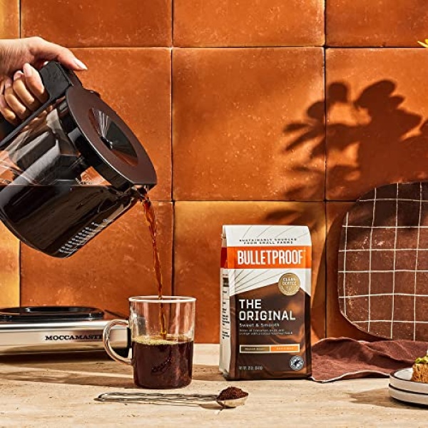 Bulletproof Medium Roast Ground Coffee, 340g, 100% Arabica