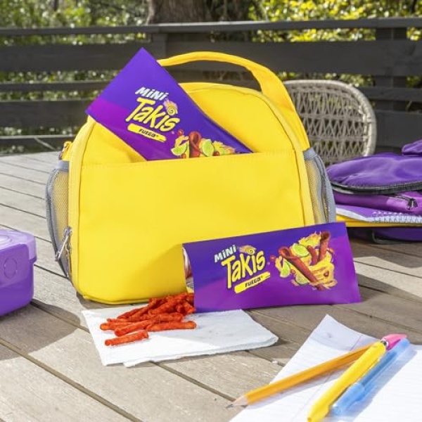 Takis Fuego Mini 25pc, 35g Hot Chili & Lime Tortilla Chips
