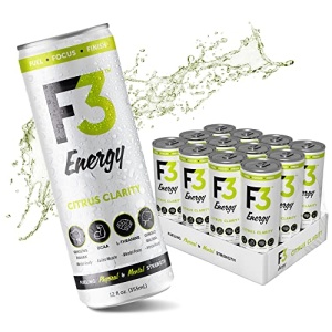 F3 Citrus Clarity Energy Drink, 355 ml (12 pack)