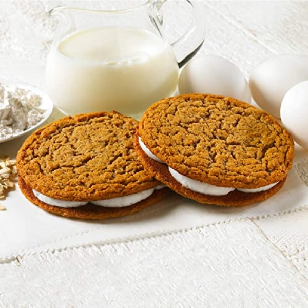 Little Debbie Oatmeal Crème Pies, 12 Cookies, 459g Box