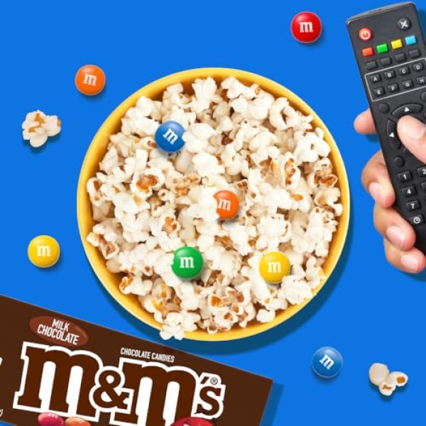 M&M'S Milk Chocolate Candy Box, 88g (Pack of 12)