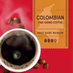 Tim Hortons Colombian Medium-Dark Roast Coffee, 340g Bag
