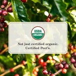 Peet's Organic French Roast Ground Coffee 510g Bag