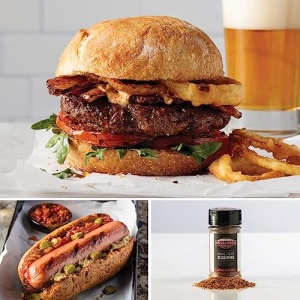 Omaha Steaks Burgers & Franks Flight (16x Burgers, 16x Franks)