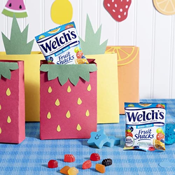 Welch's Mixed Fruit Snacks, 22.7g, Pack of 40