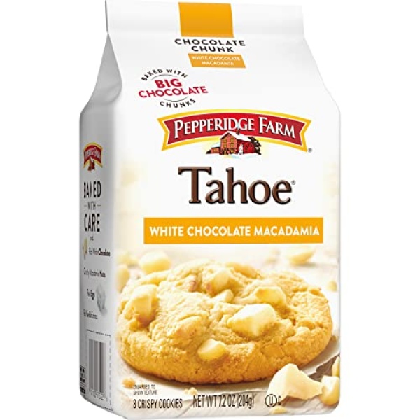 Pepperidge Farm White Chocolate Macadamia Cookies, 204g