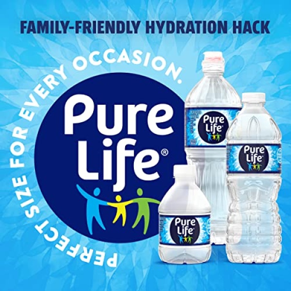 Pure Life Purified Water, 240 ml, 24 Pack
