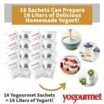 Yogourmet Yogurt Starter - 16 Pack - 3 g Sachets