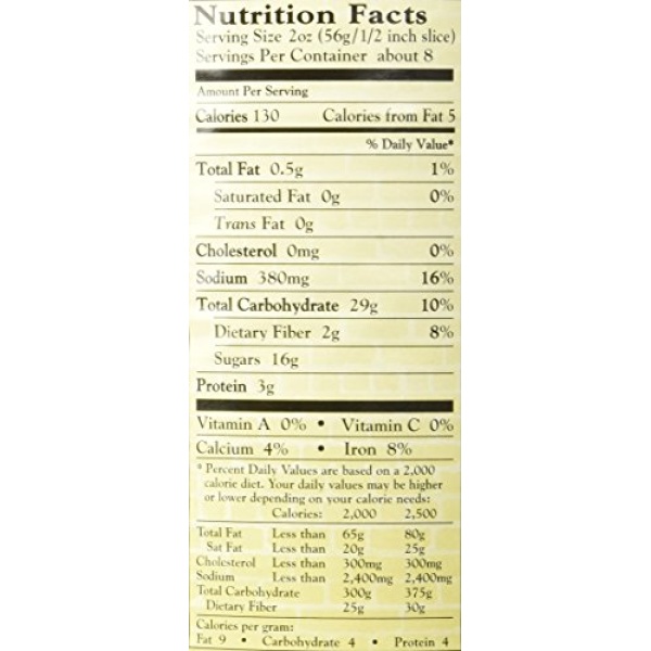 B & M Brown Raisin Bread, 454g (Pack of 2)