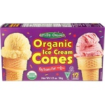 LETS DO Organic Ice Cream Cones 12 Count, 34g