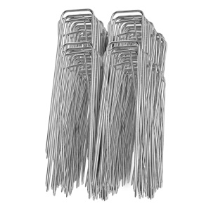 GROWNEER 50-Pack 30cm Heavy Duty 11 Gauge Garden Stakes