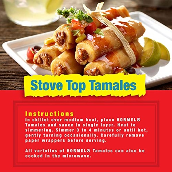 HORMEL Chicken Tamales, Canned, 425g (Pack of 12)