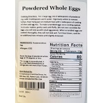 Powdered Whole Eggs, 907g, USDA Licensed, Non-GMO, Resealable