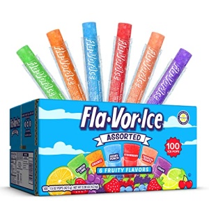 Fla-Vor-Ice Popsicle Variety Pack, 100 Count (42g each)