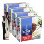 Estate Tea Black, 100 Bags, Moofin Squeezer, Pack of 4